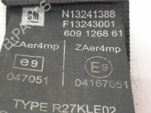 Front right seatbelt OPEL COMBO Box Body/MPV 1.7 CDTI 16V | BP8731274I25 