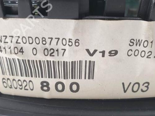Instrument cluster VW POLO (9N_, 9A_) 1.4 16V | BP21800793C47 
