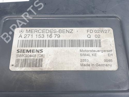 Engine control unit (ECU) MERCEDES-BENZ C-CLASS (W203) C 180 Kompressor (203.046) | BP29581840M57 