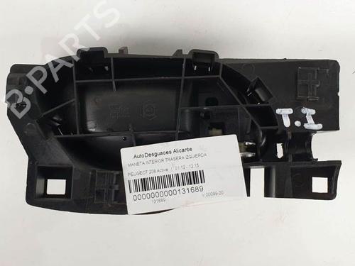 Rear left interior door handle PEUGEOT 208 I (CA_, CC_) 1.6 HDi | BP6842167I15 