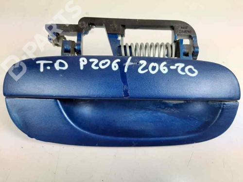 Rear right exterior door handle PEUGEOT 607 (9D, 9U) 2.2 HDi (133 hp) 9629157277 | 9629157277 |