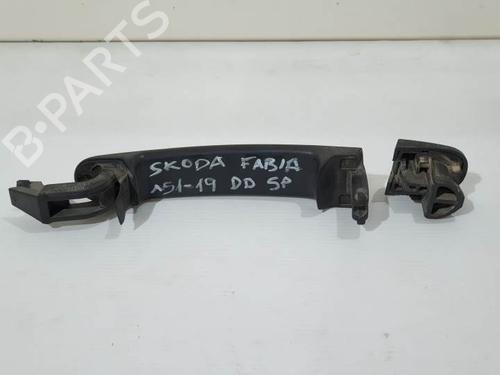 Front right exterior door handle SKODA FABIA I (6Y2) 1.4 TDI | BP6840102C129 