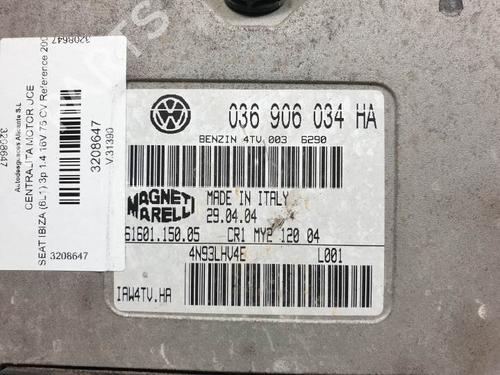 Engine control unit (ECU) SEAT IBIZA III (6L1) 1.4 16V | BP28713614M57