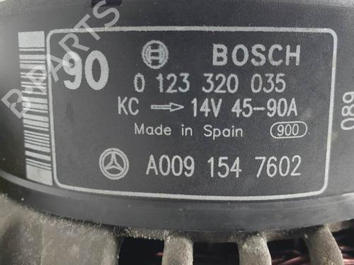 Alternator MERCEDES-BENZ SLK (R170) 230 Kompressor (170.449) | BP27885275M7 