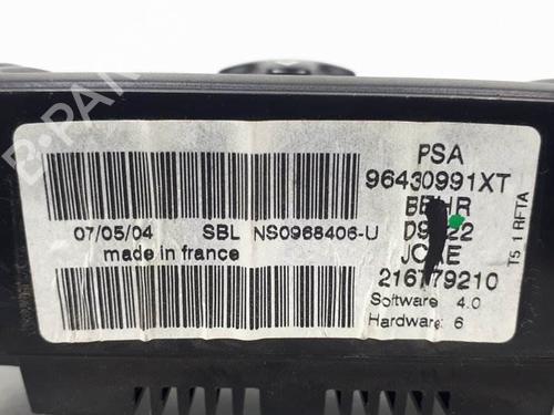 Climate control PEUGEOT 307 (3A/C) 2.0 HDi 90 | BP16325533I5 