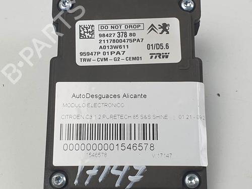 Used Electronic module Electronic module CITROËN C3 III (SX) 1.2 VTi 82 (82 hp) 24340387 24340387