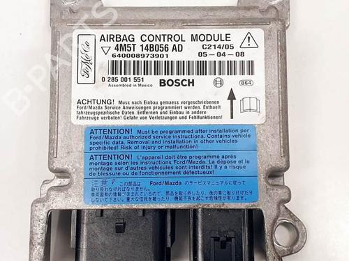 Airbag styreenhed FORD FOCUS C-MAX (DM2) 1.6 TDCi (109 hp) 17620677