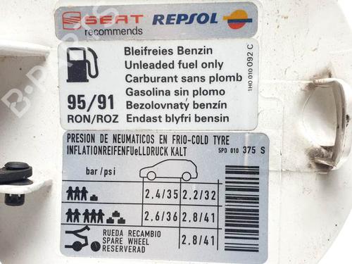 Fuel flap SEAT LEON (1P1) 1.6 | BP27815063C131