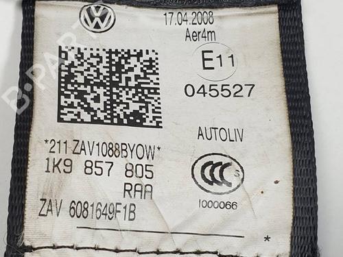 Rear left seatbelt VW GOLF V Variant (1K5) 1.9 TDI | BP29965051I29 - Image 4