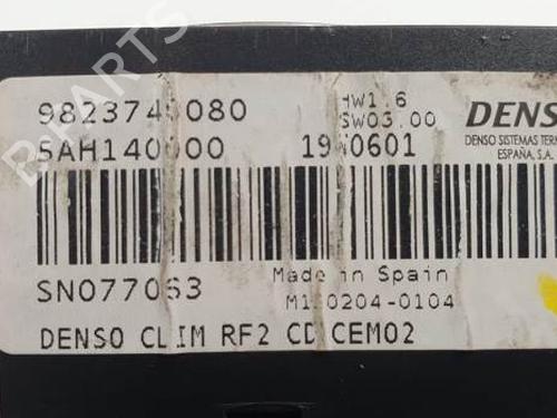 Climate control CITROËN C-ELYSEE (DD_) 1.5 BlueHDi 100 | BP19703657I5 