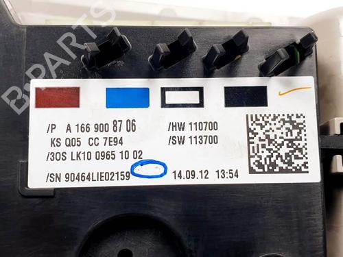 Interior roof light MERCEDES-BENZ M-CLASS (W166) ML 350 BlueTEC 4-matic (166.024, 166.023) | BP24929374I8 - Image 4