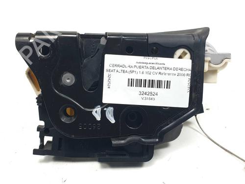Used Front right lock SEAT ALTEA (5P1) 1.6 (102 hp) 29989863