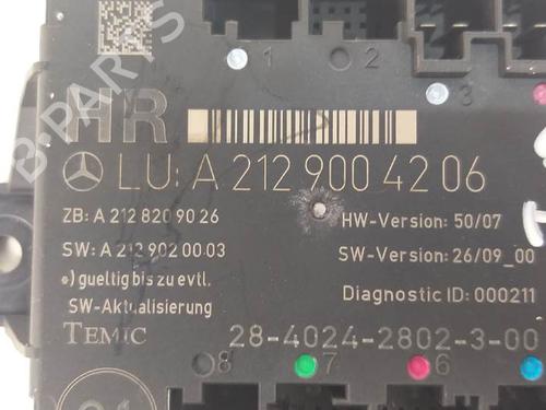 Electronic module MERCEDES-BENZ E-CLASS (W212) E 220 CDI / BlueTEC (212.001, 212.002) | BP6842596M83 