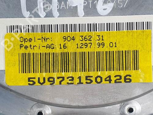 Driver airbag OPEL ASTRA F Hatchback (T92) 1.6 i (F08, M08, F68, M68) | BP11936988C9 