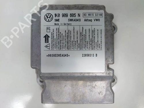 Kollisjonspute styreenhet VW GOLF PLUS V (5M1, 521) 1.9 TDI (105 hp) 7841474