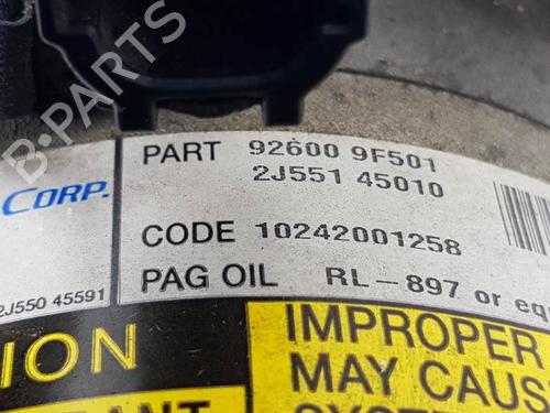 AC compressor NISSAN PRIMERA Hatchback (P12)  | BP12376798M34 