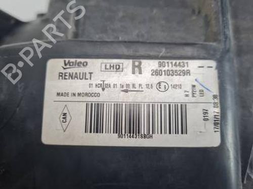 Right headlight DACIA SANDERO II 1.0 SCe 75 (B8JC, B8JD, B8NC) | BP30586243C29