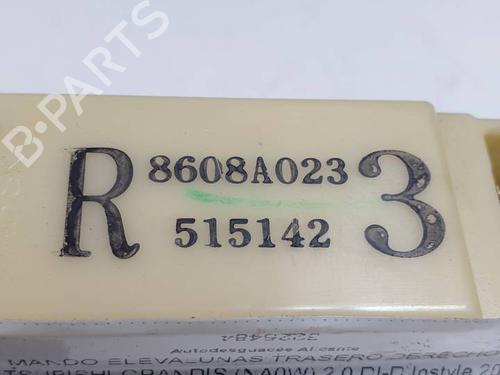 Right rear window switch MITSUBISHI GRANDIS (NA_W) 2.0 DI-D (NA8W) | BP29849924I28
