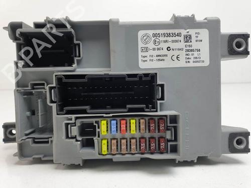 Used Fuse box Fuse box FIAT DOBLO Cargo (263_) 1.3 D Multijet (90 hp) 24984370 24984370