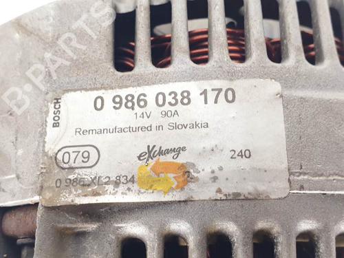 Alternator MERCEDES-BENZ M-CLASS (W163) ML 230 (163.136) | BP24934662M7 