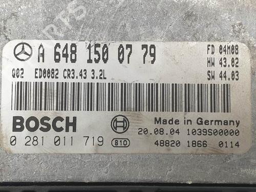 Engine control unit (ECU) MERCEDES-BENZ S-CLASS (W220, V220) S 320 CDI (220.025, 220.125) | BP26448503M57 