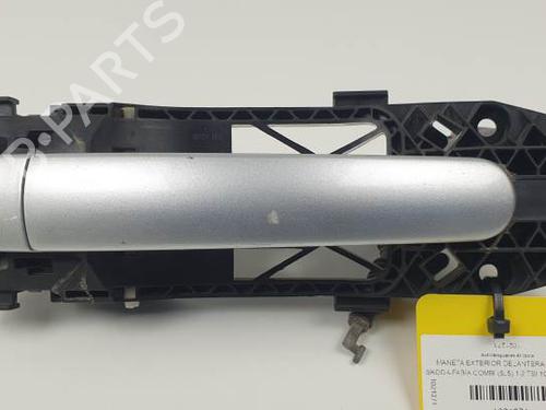 Front right exterior door handle SKODA FABIA II Combi (545) 1.2 TSI 5N0839885H