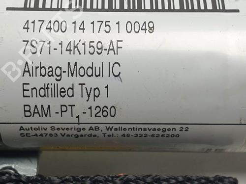 Right curtain airbag FORD MONDEO IV (BA7) 2.0 TDCi | BP24930967C12 