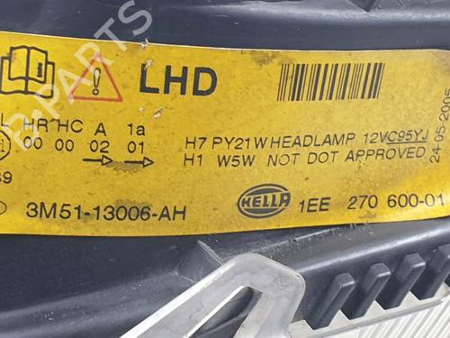 Left headlight FORD FOCUS C-MAX (DM2) 2.0 TDCi | BP24499827C28 