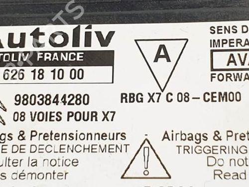 ECU airbags CITROËN C5 III (RD_) 2.0 HDi 165 (RDRHHA, RDRHH8) | BP29271929M53 