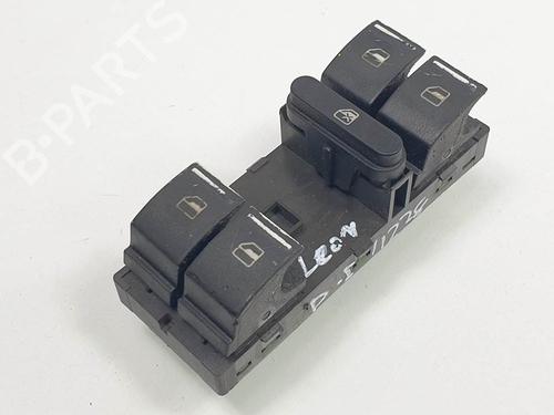 Used Left front window switch Left front window switch SEAT LEON (1P1) 1.6 (102 hp) 12382138 12382138