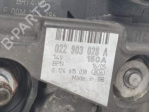 Alternator VW SHARAN (7M8, 7M9, 7M6) 2.8 V6 24V 4motion | BP12367812M7 