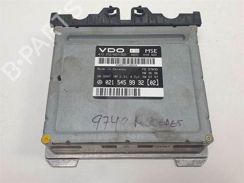 Used Engine control unit (ECU) Engine control unit (ECU) MERCEDES-BENZ E-CLASS T-Model (S210) E 230 T (210.237) (150 hp) 9755712 9755712
