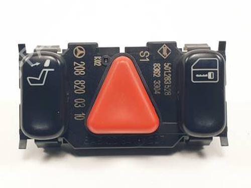 Used Warning switch MERCEDES-BENZ E-CLASS (W210) E 220 CDI (210.006) (125 hp) 30800931