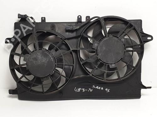 Used Radiator fan Radiator fan SAAB 9-5 (YS3E) 2.0 t (150 hp) 6851625 6851625