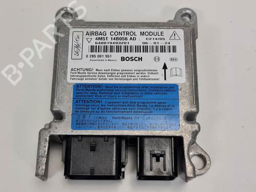 ecu-airbags-ford-focus-c-max-dm2-20-tdci-4m5t14b056ad-0285001551-2003-2004-2005-2006-2007-6856230 main image