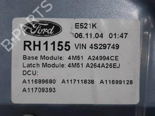 Rudehejsemekanisme Højre bagtil FORD FOCUS II (DA_, HCP, DP) 1.6 TDCi | BP6862523C25 