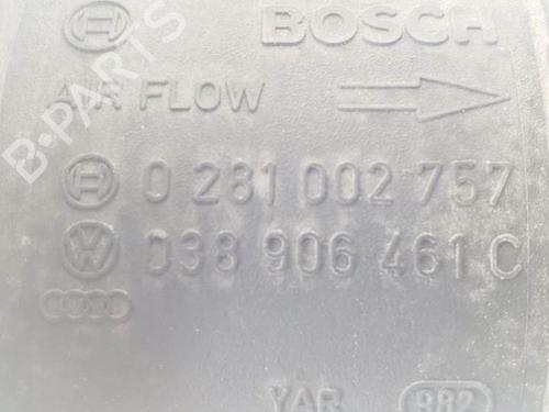Mass air flow sensor SEAT ALHAMBRA (7V8, 7V9) 1.9 TDI | BP20143001M95 