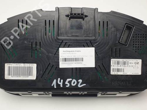 Instrument cluster RENAULT MEGANE III Hatchback (BZ0/1_, B3_) 1.6 16V (BZ0H) | BP21245637C47 
