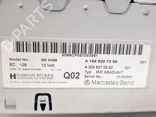 Radio MERCEDES-BENZ B-CLASS Sports Tourer (W245) B 180 CDI (245.207) | BP18889401E6 