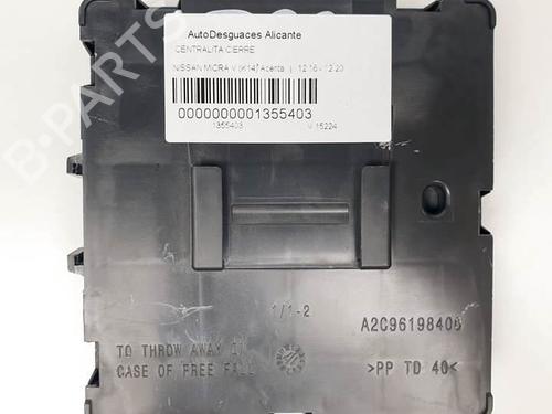 Comfort control module NISSAN MICRA V (K14) 0.9 IG-T | BP19657079M56 