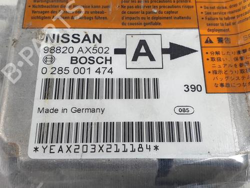 ECU airbags NISSAN MICRA III (K12) 1.5 dCi | BP28418544M53