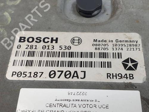 Engine control unit (ECU) CHRYSLER GRAND VOYAGER V (RT) 2.8 CRD | BP29219149M57 - Image 4