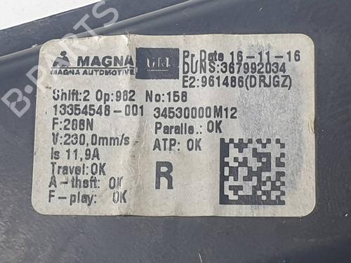 Front right window mechanism OPEL MERIVA B MPV (S10) 1.4 (75) | BP30763064C23 - Image 4