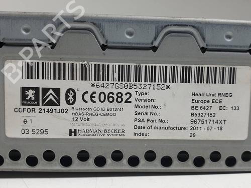 Radio CITROËN C4 Picasso I MPV (UD_) 1.6 THP 155 | BP29932506E6 