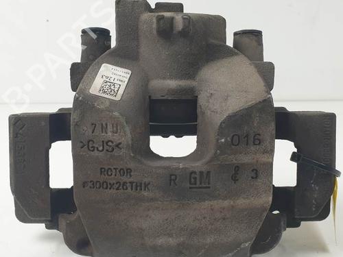Used Right front brake caliper OPEL ASTRA K Sports Tourer (B16) 1.6 CDTi (35) (136 hp) 25155075