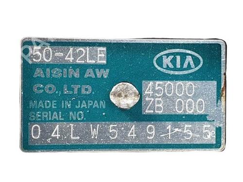 Gearbox KIA CARNIVAL II (GQ) 2.9 CRDi | BP18889338M3 