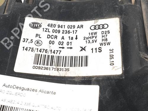 Venstre forlygte AUDI A8 D3 (4E2, 4E8) 4.2 quattro | BP24933638C28 