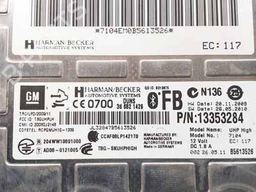 Electronic module OPEL INSIGNIA A Sports Tourer (G09) 2.0 CDTI (35) | BP30762858M83