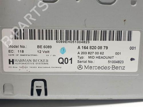 Radio MERCEDES-BENZ M-CLASS (W164) ML 320 CDI 4-matic (164.122) | BP10811995E6 