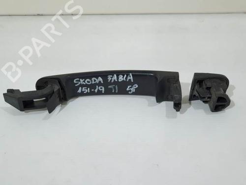 Rear left exterior door handle SKODA FABIA I (6Y2) 1.4 TDI | BP6840106C130 